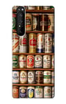 Beer Cans Collection Case Cover For Sony Xperia 1 III