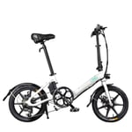 SILOLA Folding Electric Bicycle Portable Adult Pedal Scooter with Pedals -16 Inches Wheels, 25 Km/H