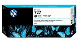HP 727 C1Q12A Matte Black 300-ml Genuine HP DesignJet Ink Cartridge, high capaci