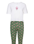 Onlliga X-Mas Nightwear Set White ONLY
