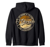 El Dorado AR | Arkansas | Vintage Distressed Zip Hoodie