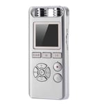 YUYAXAF Digital Digital Audio Dictaphone with 16GB Built-in Memory, Voice Activated Recorder, MP3 Records, for Lectures, Meetings, Interviews Easy to carry, 8 GB