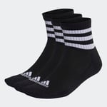 adidas 3-Stripes Cushioned Sportswear Mid-Cut Socks 3 Pairs Unisex