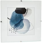 Hama “Clip-Fixe” photo frame (without border, 20 x 20 cm, Reflex) Transparent
