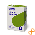 AMBIO Sinuren Complex 60 Tablets Immune System Supplement Black Elderberry Cold