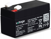 Voltage Batteri Agm Voltage 12V 1,2Ah Ve12-1.2