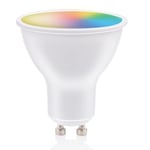 Motorola Nursery Alpina Smart Home Intelligent Light Bulb - GU10 - 5W - RGB Lamp - Dimmable LED Smart Home App - Amazon Alex - Google Home