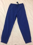 Adidas Originals Blue Version Chino Workout Tracksuit Bottoms Men’s Size Small