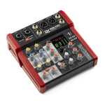 Power Dynamics PDM-Y401 mixer - 4-kanals mixerbord med Bluetooth, PDM-Y401 STUDIO MUSIC MIXER 4-CH