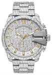 Diesel DZ4636 Mega Chief (51mm) Silver Patterned Dial / Watch