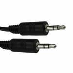 5m 3.5mm Jack Audio Cable Stereo Male to Male Headphone PC AUX Car TRS Lead