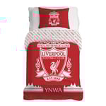 Liverpool FC You´ll Never Walk Alone Påslakan Set Enkelsäng Röd Red/White Single