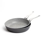 MasterClass Cast Aluminium Fast-heating Frying Pans Set with Non-stick Coating
