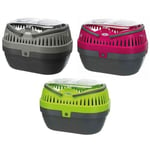 Trixie Transport Box Small Animal Carrier Pico & 2 Handles - Hamster Gerbil Mice