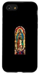 Coque pour iPhone SE (2020) / 7 / 8 Vitrail Notre-Dame de Guadalupe