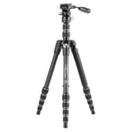 Vanguard VEO 3T 235CP Carbon Travel Tripod/Monopod With 2-Way Pan Head