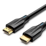 VENTION 8K HDMI Cable, HDMI 2.1 Cable, Ultra High Speed 48Gbps 8K@60Hz 7680P Dolby Vision, Enjoy The HD Vision of The Game, Compatible with PS5,PS4,PS3 (8K HDMI Round Cable, 5 Meter)