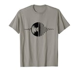 Vinyl Record Player Sketch Drawing minimalistic T-Shirt