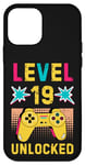 iPhone 12 mini Level 19 Unlocked 19th Birthday Party Video Game 19 Year Old Case