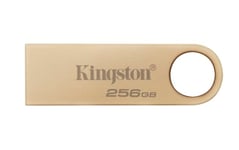 Kingston DataTraveler SE9 Gen 3 - 256GB 220MB/s - Métal - Clé USB 3.2 Gen 1 -Dorée