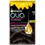 Garnier Olia Coloration Permanente (Différentes teintes) - 3.0 Soft Black
