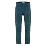Fjallraven 87176-570 Keb Trousers M Pants Men's Mountain Blue Size 44/S