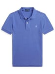 Ralph Lauren Boys Classic Short Sleeve Polo - Liberty Blue, Blue, Size 4 Years