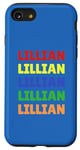 Coque pour iPhone SE (2020) / 7 / 8 Pile de noms colorés Lucy | Pride in your name