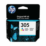 Original HP 305 Ink Cartridge Tri Colour 3YM60AE Deskjet 2300 2710 6000 6400 