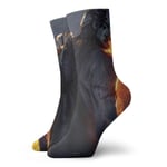LREFON Chaussettes de Compression Dead by Daylight Socks Crew Drôle Casual Unisexe Impression Cheville Sport Sock