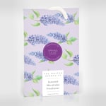 The Master Herbalist LILAC Scented Wardrobe Freshener in a floral LILAC Design. Perfect for Cupboards, Drawers and Wardrobes. Made in the UK.