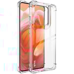 IMAK Motorola Edge 50 Ultra / X50 Ultra Skal i TPU - Transparent