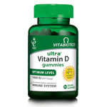 Vitabiotics - Ultra Vitamin D 1000IU -50 Gummies Vegetarian & Vegan Friendly UK