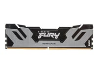 Kingston Fury Renegade - Ddr5 - Modul - 24 Gb: 1 X 24 Gb - Dimm 288-Pin - 3200 Mhz / Pc5-51200 - Cl32 - 1.1 V - Ej Buffrad - On-Die Ecc - Silver, Svart