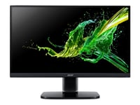 Acer KA242Y Ebi - KA2 - LCD-monitori - 24" (23,8" katseluun) - 1920 x 1080 Full HD (1080p) @ 100 Hz - IPS - 250 cd/m² - 1 ms - HDMI, VGA - musta - mu