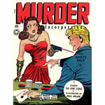 Wee Blue Coo Magazine Cover 1948 Murder Inc Woman Shoots Man Gun Art Canvas Print