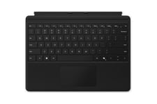 Microsoft Surface Pro Keyboard - tangentbord - med pekdyna, accelerometer - QWERTY - Nordisk - svart Inmatningsenhet