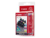 Canon CLI-526 Multipack - 3-pack - gul, cyan, magenta - original - bläcktank - för PIXMA iP4950, iX6550, MG5350, MG6150, MG6250, MG8150, MG8250, MX715, MX885, MX892, MX895
