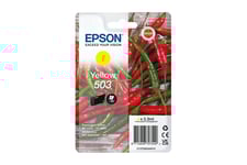 Epson 503 - gul - original - bläckpatron