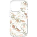 Kate Spade KSNY Protective Hardshell - iPhone 14 Pro Gold Floral