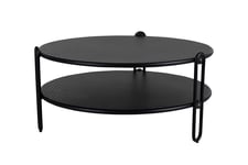 BLIXT Soffbord 85 cm H.39 cm Svart