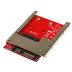Startech mSATA-SSD till 2,5" SATA-adapter-konverterare