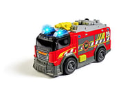 Dickie - Camion de Pompiers - 15cm - Lance à Eau - Fonctions Sons et Lumières - Dès 3 Ans - 203302028