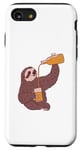 iPhone SE (2020) / 7 / 8 Sloth throwing back the beers to no end Case