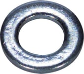 Skive M6 Din 125A Elforzinket Materiale Tykkelse 1,6Mm Indvendig Diameter Ø6,4Mm Udvendig Diameter Ø12mm - (100 Stk.)