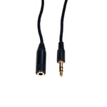 Unbranded 3.5mm jack audio stereo earphone m/f extension cable cord male t