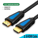 3m - Noir A116 - câble HDMI 2.1, 5m, 8K, 60Hz, 2.0, 4K, 120Hz, 48Gbps, eARC HDR, pour amplificateur TV, PS4,