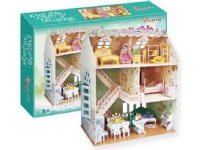 CubicFun P645h Dreamy Dollhouse with Furniture lovely 3D Puzzle, 160 Pieces