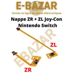 Nappe Bouton ZR + ZL Touche Manette Joy-con Ruban Pour Nintendo Switch - Jaune
