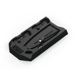Autre accessoire gaming Pour PS5 DE/UHD 2 en 1 Poignée Console Socle Ventilateur de Refroidissement Noir